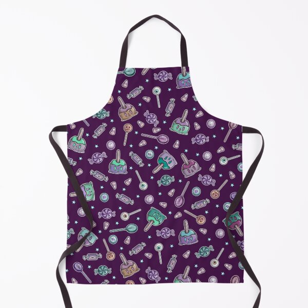Item preview, Halloween Trick or Treat Candy Collage on Purple designed and sold by ElephantShoe.