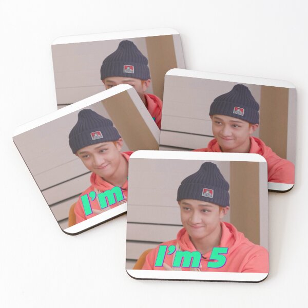 Item preview, Stray kids - I’m foive bangchan meme designed and sold by kitten-minho.