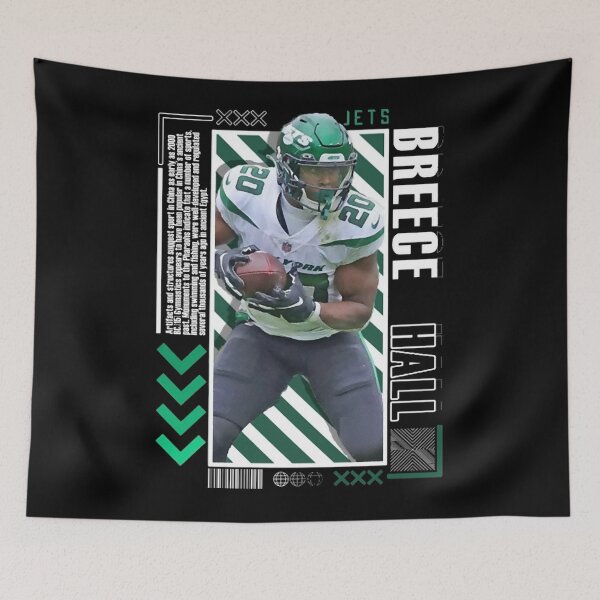 Item preview, Breece sport Hall Football Paper  Jets 9 designed and sold by ForbesMode.