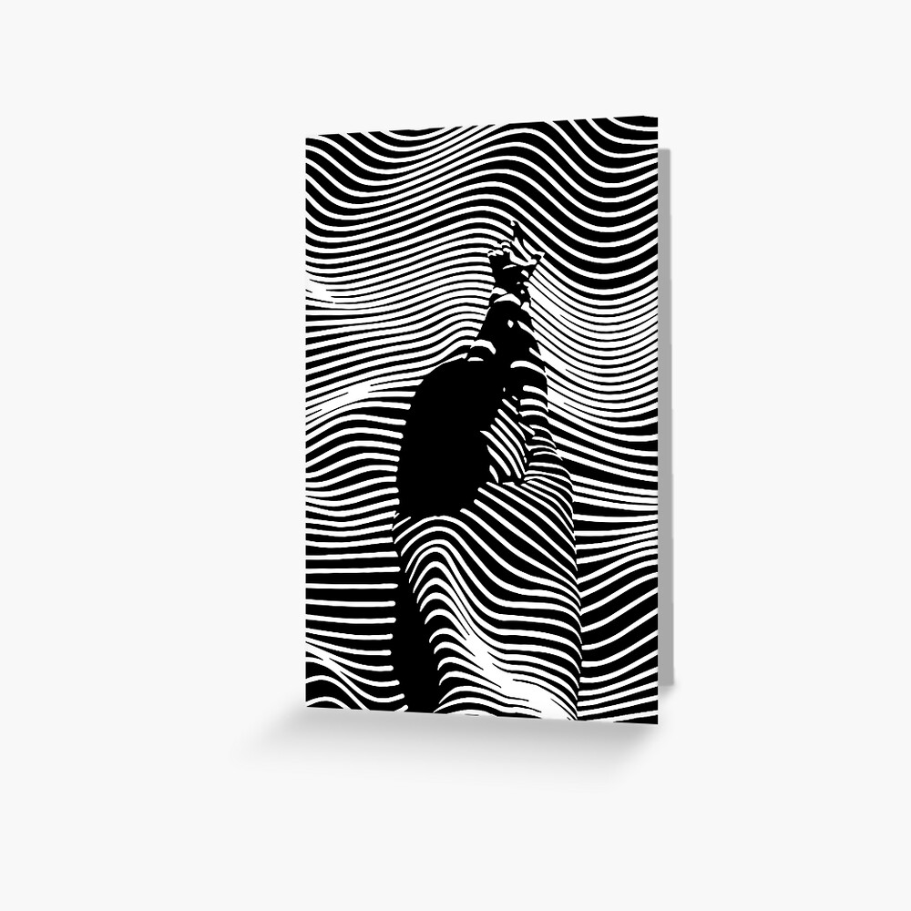 Item preview, Greeting Card designed and sold by blackink-design.