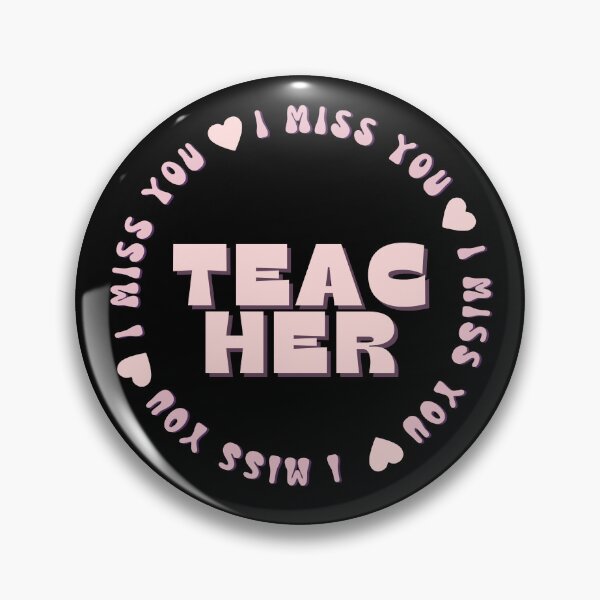 Item preview, I Miss You Teacher designed and sold by Itsheartshop.