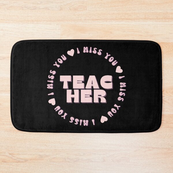 Item preview, I Miss You Teacher designed and sold by Itsheartshop.