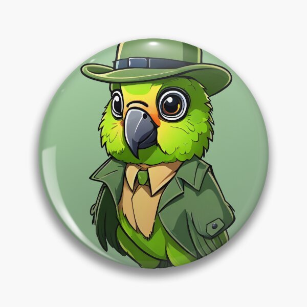 Item preview, The Parrot Police have arrived! designed and sold by Conuretopia.
