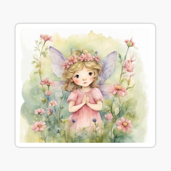 Item preview, woodland praying fairy kids and baby bedding set designed and sold by Scenic.