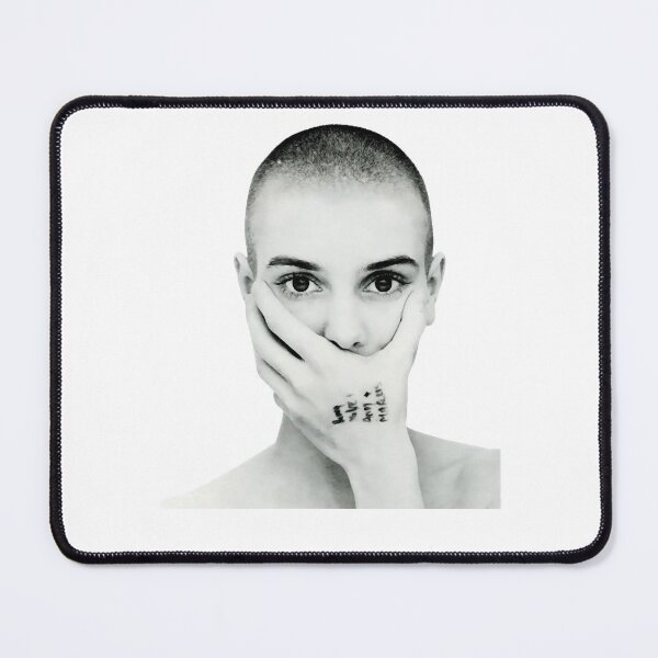 Item preview, Sinead O Connor black and white designed and sold by ArtFashionFlyn.