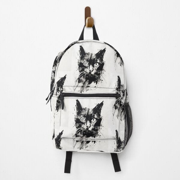 Item preview, Dynamic Cat: Expressive Black and White Graphic designed and sold by Piotrek0001.