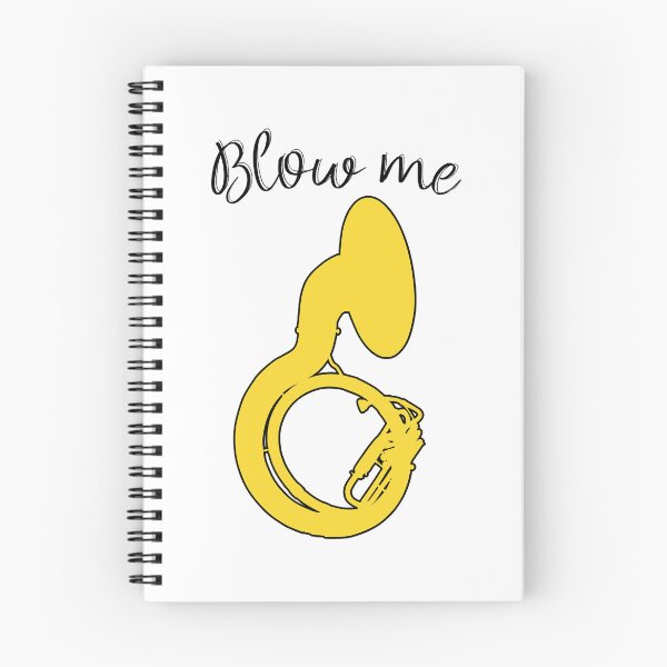Item preview, Sousaphone - BLOW ME - Funny Sousaphone Gift, marching band, brass band designed and sold by kayciegoulets.