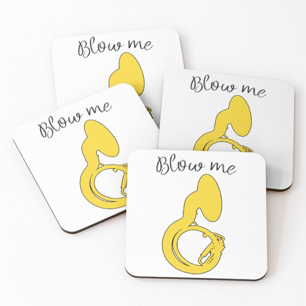 Item preview, Sousaphone - BLOW ME - Funny Sousaphone Gift, marching band, brass band designed and sold by kayciegoulets.