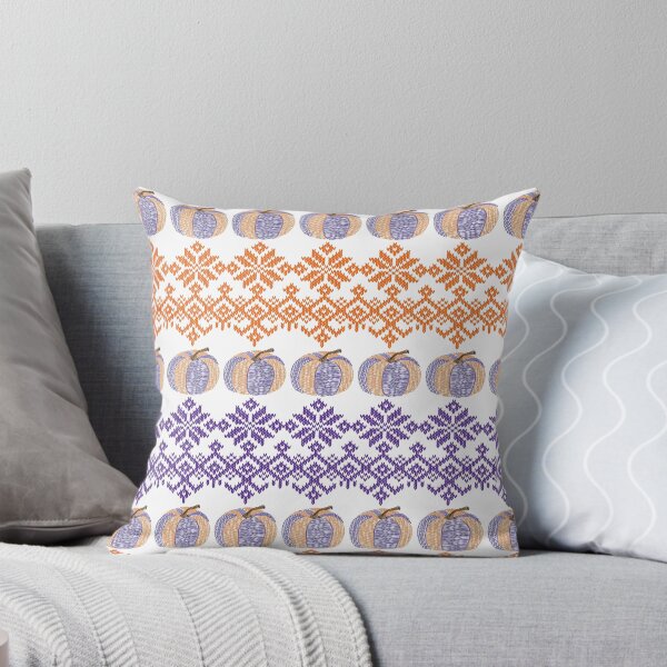 Item preview, Fair Isle Knitting Pattern - Pumpkins Art designed and sold by Ayesha Saleem.
