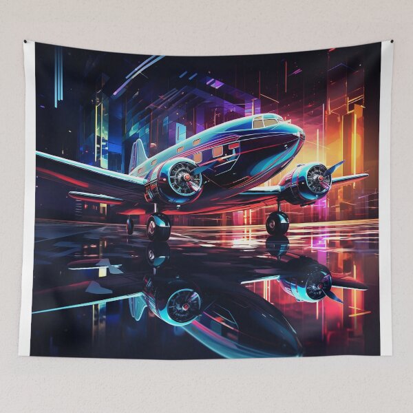 Item preview, Neon cybergoth plane designed and sold by Art91design.