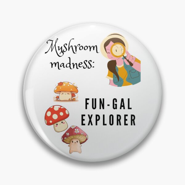 Item preview, Mushroom Madness: Fun-Gal Explorer designed and sold by SDKreations.