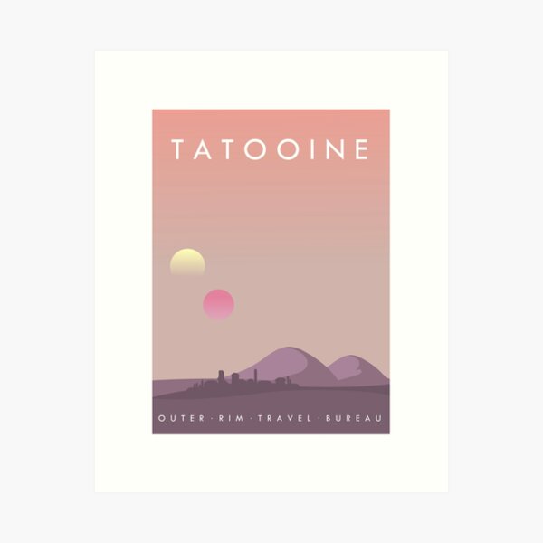 Item preview, Tatooine designed and sold by samwellcollins.