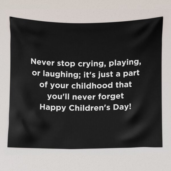 Item preview, National children's day quotes ,  designed and sold by adelferhat.