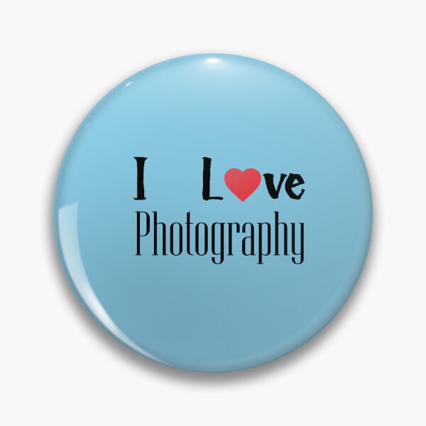 Item preview, I Love Photography - Sky Blue Background designed and sold by Daniel-DL.