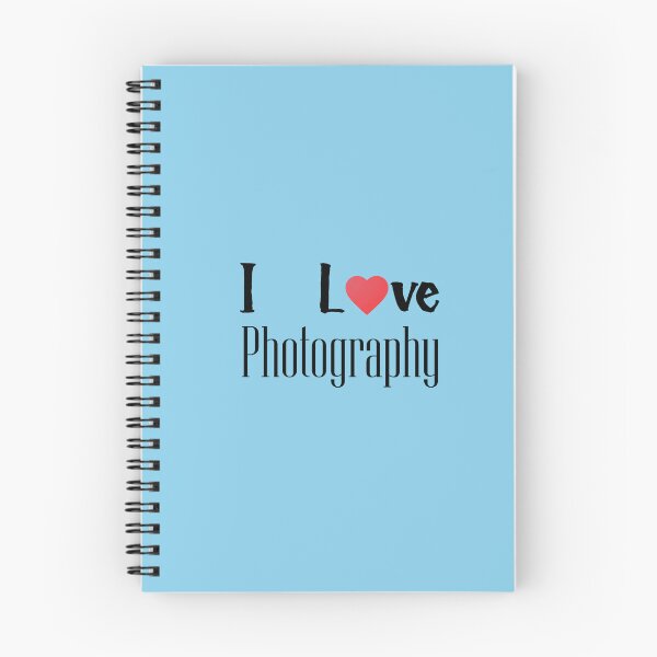 Item preview, I Love Photography - Sky Blue Background designed and sold by Daniel-DL.