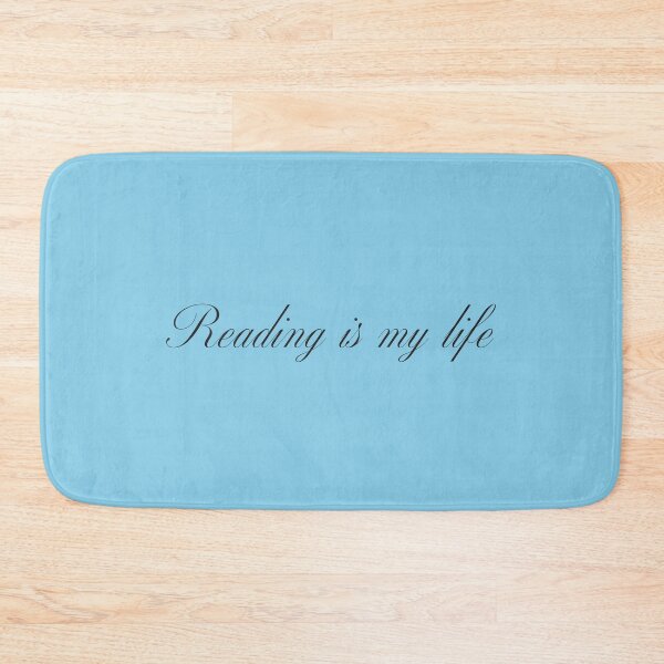 Item preview, Reading is my life - Sky Blue Background designed and sold by Daniel-DL.