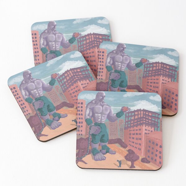 Item preview, Giant in the modern world designed and sold by LittlesheART.