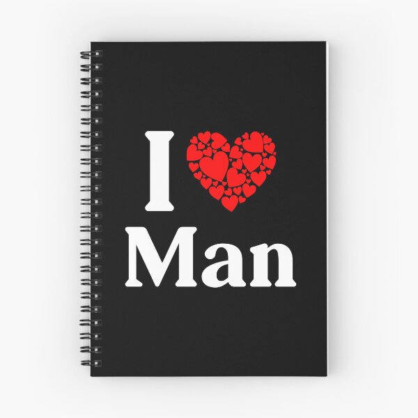 Item preview, Man Heart - I Love Man designed and sold by MiraclePitts.