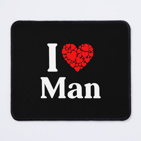 Item preview, Man Heart - I Love Man designed and sold by MiraclePitts.