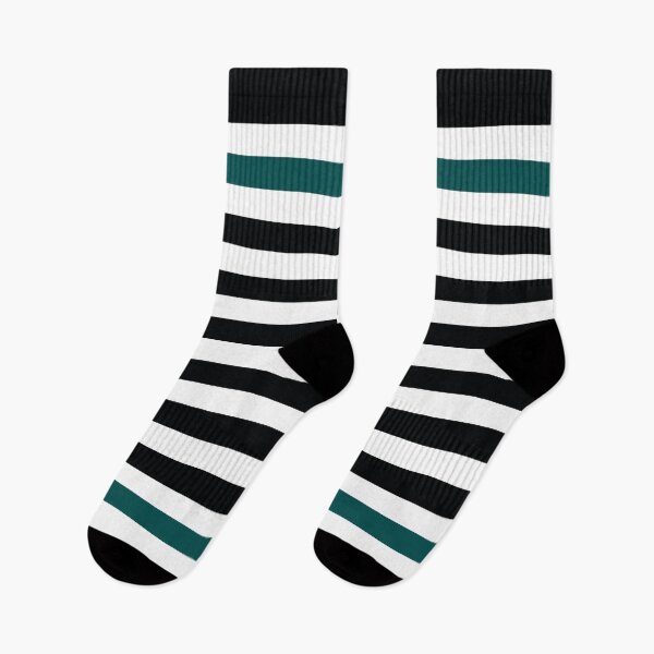 Item preview, Black and turquoise horizontal stripes designed and sold by + -.