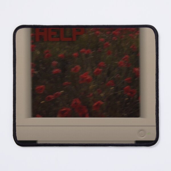 Item preview, HELP CRT Vaporwave Monitor designed and sold by MentallyGrilled.