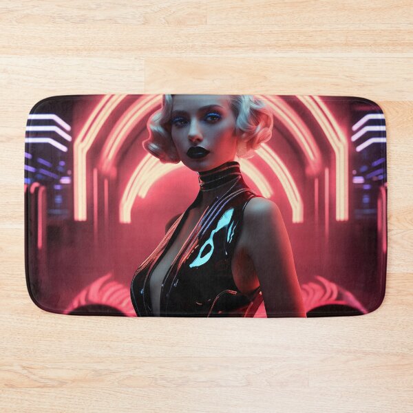 Item preview, Neon cybergoth woman designed and sold by Art91design.