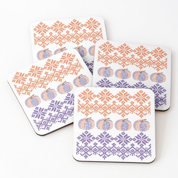Item preview, Fair Isle Knitting Pattern - Pumpkins Art designed and sold by Ayesha Saleem.