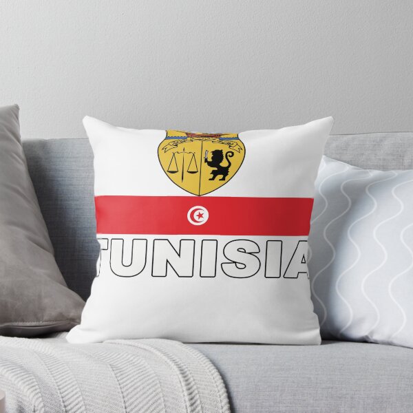 Item preview, Tunisia Flag and Coat of Arms National Fan Pride designed and sold by merchhost.