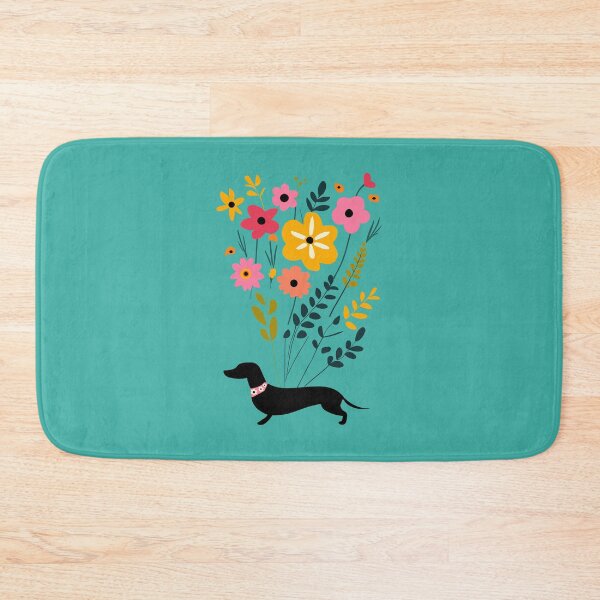 Item preview, Dachshund Flowers designed and sold by Hic21.
