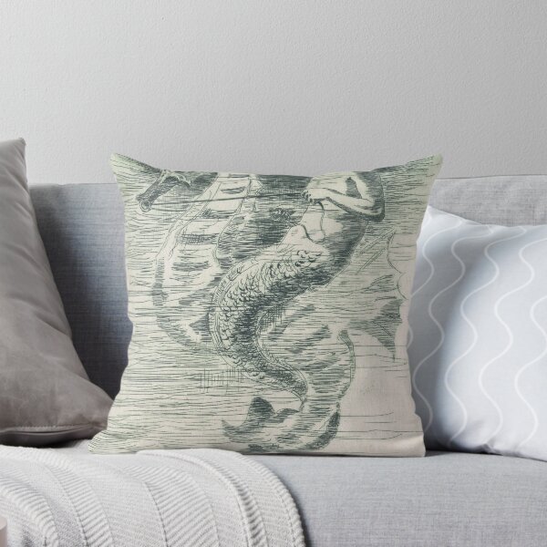 Item preview, The Mermaid by Frederick Stuart Church, 1880 designed and sold by Vintage Wall Art.
