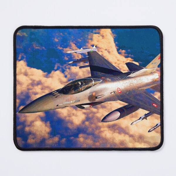 Item preview, F-16C soaring above the clouds abstract designed and sold by Rodissimus1984.