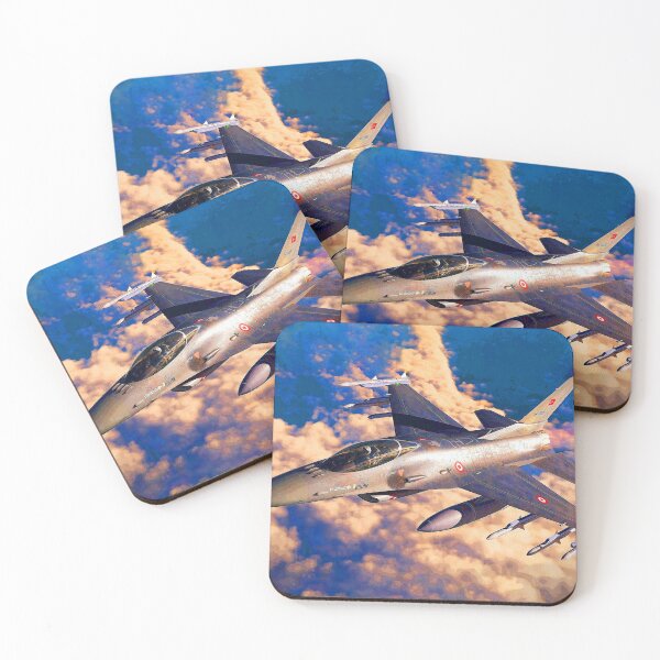 Item preview, F-16C soaring above the clouds abstract designed and sold by Rodissimus1984.