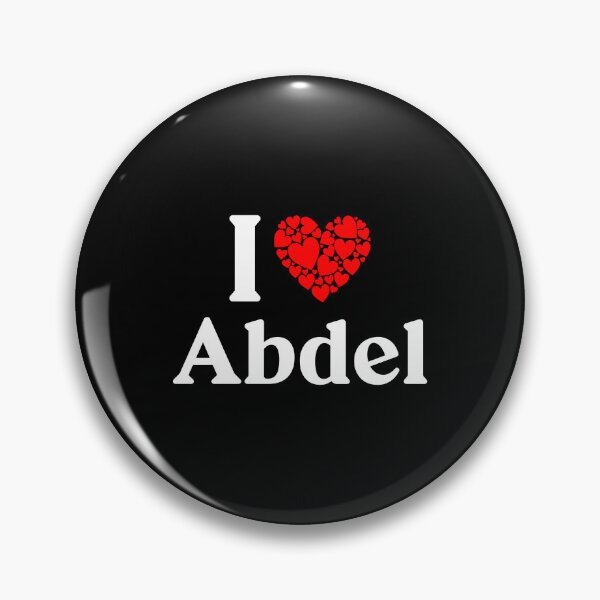 Item preview, Abdel Heart - I Love Abdel designed and sold by MiraclePitts.