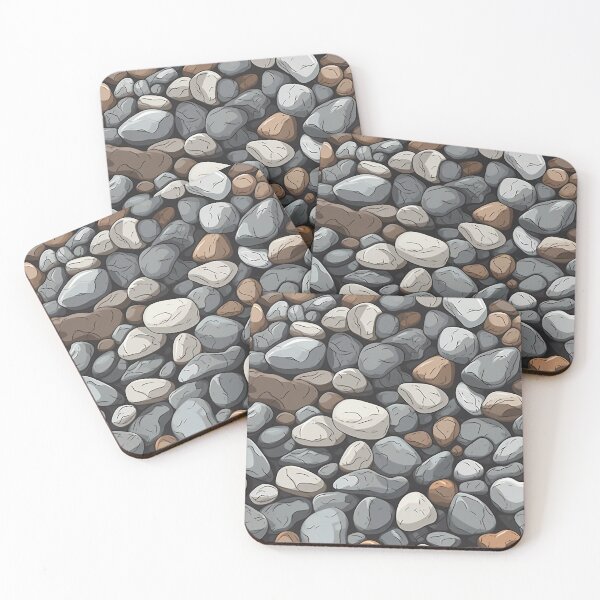 Item preview, Anime Rock Pebble Pattern designed and sold by setofeights.