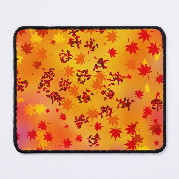Item preview, Autumn Falling Leaves Pattern with Dreamy Colorful Background designed and sold by PreeTee1.