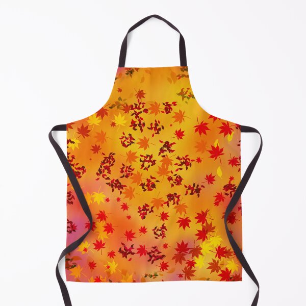 Item preview, Autumn Falling Leaves Pattern with Dreamy Colorful Background designed and sold by PreeTee1.