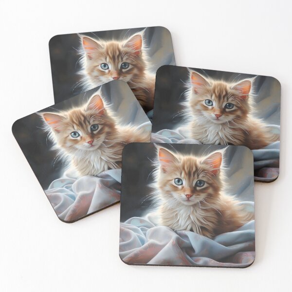 Item preview, Cute Ginger Kitten 4 designed and sold by Art by Lilia.