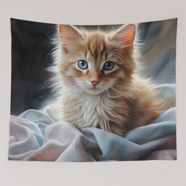 Item preview, Cute Ginger Kitten 4 designed and sold by Art by Lilia.