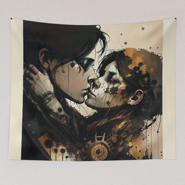 Item preview, Steampunk Love #6 - Sticker and T-Shirt Design designed and sold by MindAsylum.