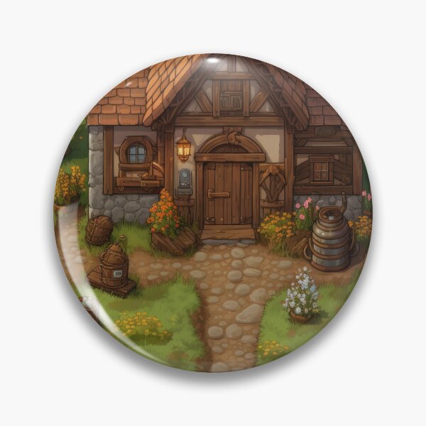 Item preview, Pixel Medieval House designed and sold by VisionDuke.