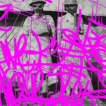 Artwork thumbnail, Back to the Past Vintage Graffiti by blackink-design