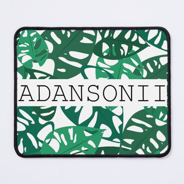 Item preview, Monstera adansonii houseplant leaf design designed and sold by ModernAndFunky.