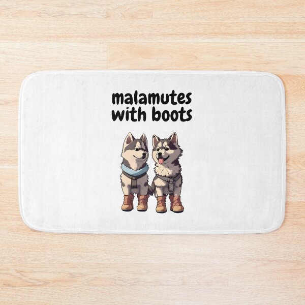 Item preview, Malamutes With Boots designed and sold by ChaiTees.