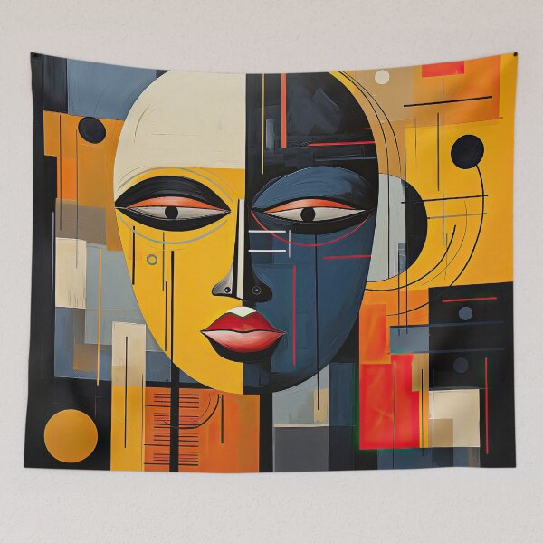 Item preview, African Style Bauhaus Design designed and sold by ArtificialGenes.
