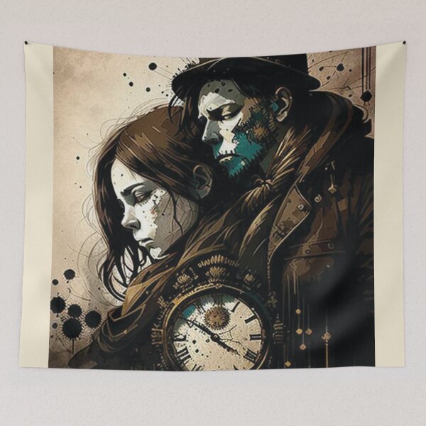 Item preview, Steampunk Love #8 - Sticker and T-Shirt Design designed and sold by MindAsylum.