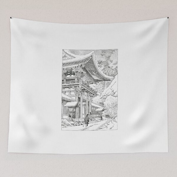 Item preview, Snow in Kamigano Shrine, after Takeji Asano designed and sold by Th-inker.