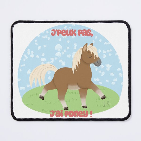 Item preview, I can't, I have a pony! designed and sold by BEATRICE BISIAUX.