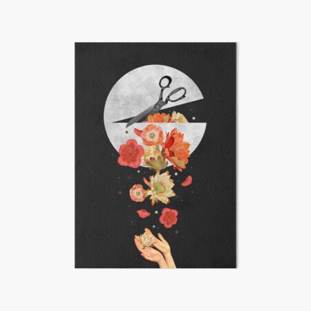 Moon Spill Art Board Print