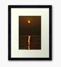 Sunset Framed Print