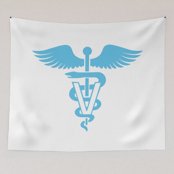 Item preview, Blue Veterinary Medicine Symbol designed and sold by Asaha17.